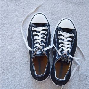 Black Low Top Converse
